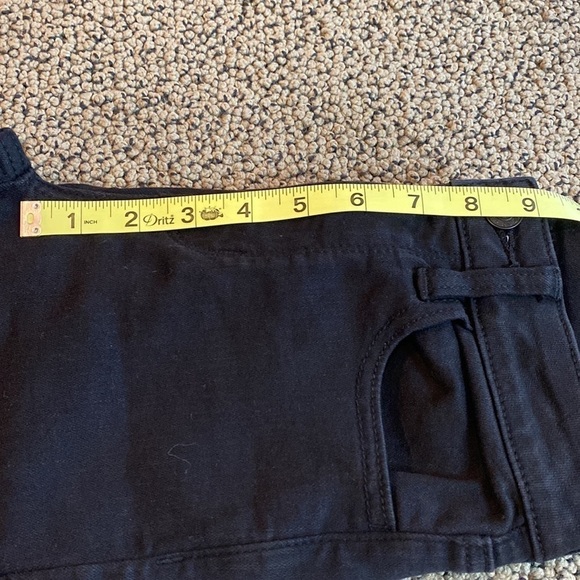 American Eagle Next Level Stretch Black Skinny Jeans Size 00 Short- Like New - Picture 12 of 12